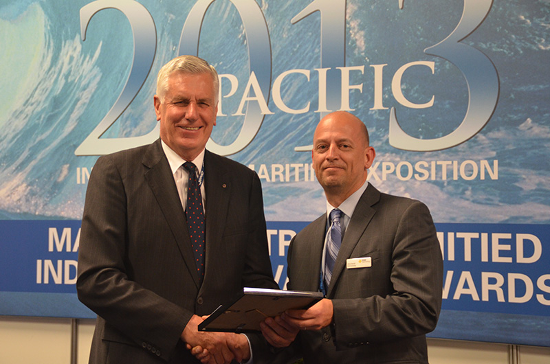 PAC13 SME Award Presentation to Chris Stecki