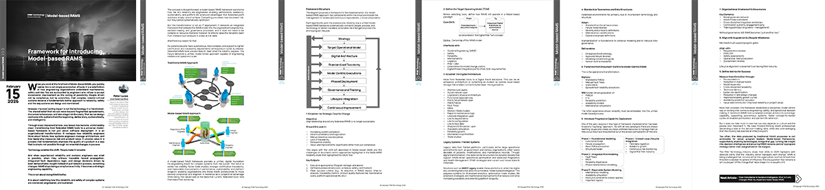 A Model-based RAMS Framework