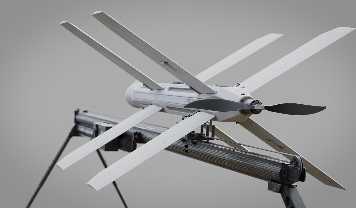 Military aircraft in operational environment