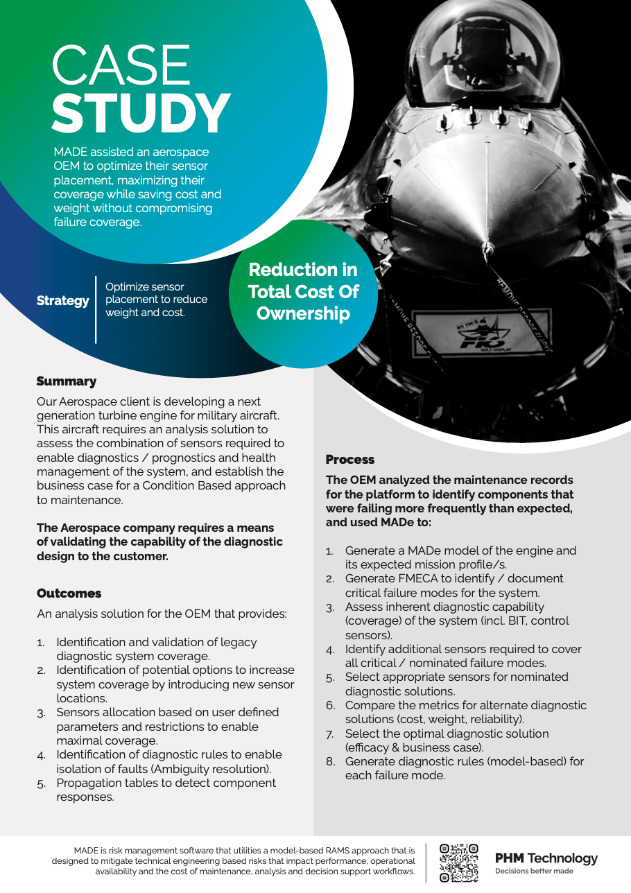 Aerospace case study PDF cover preview