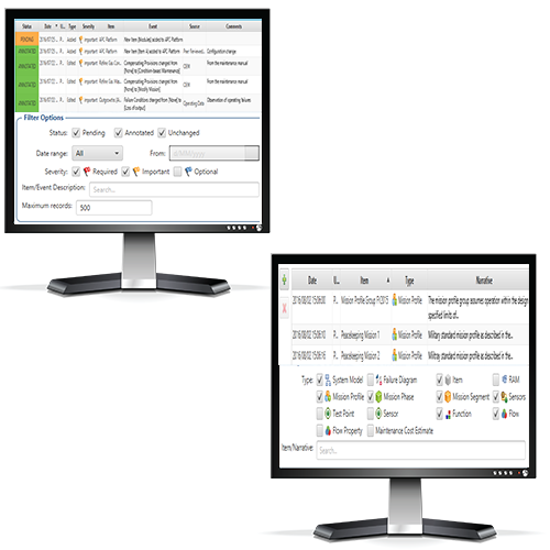 MADE Annotations editor for model parameters, narratives, assumptions and comments